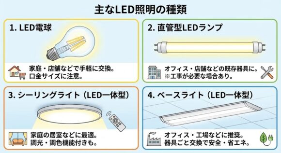 LEDの種類